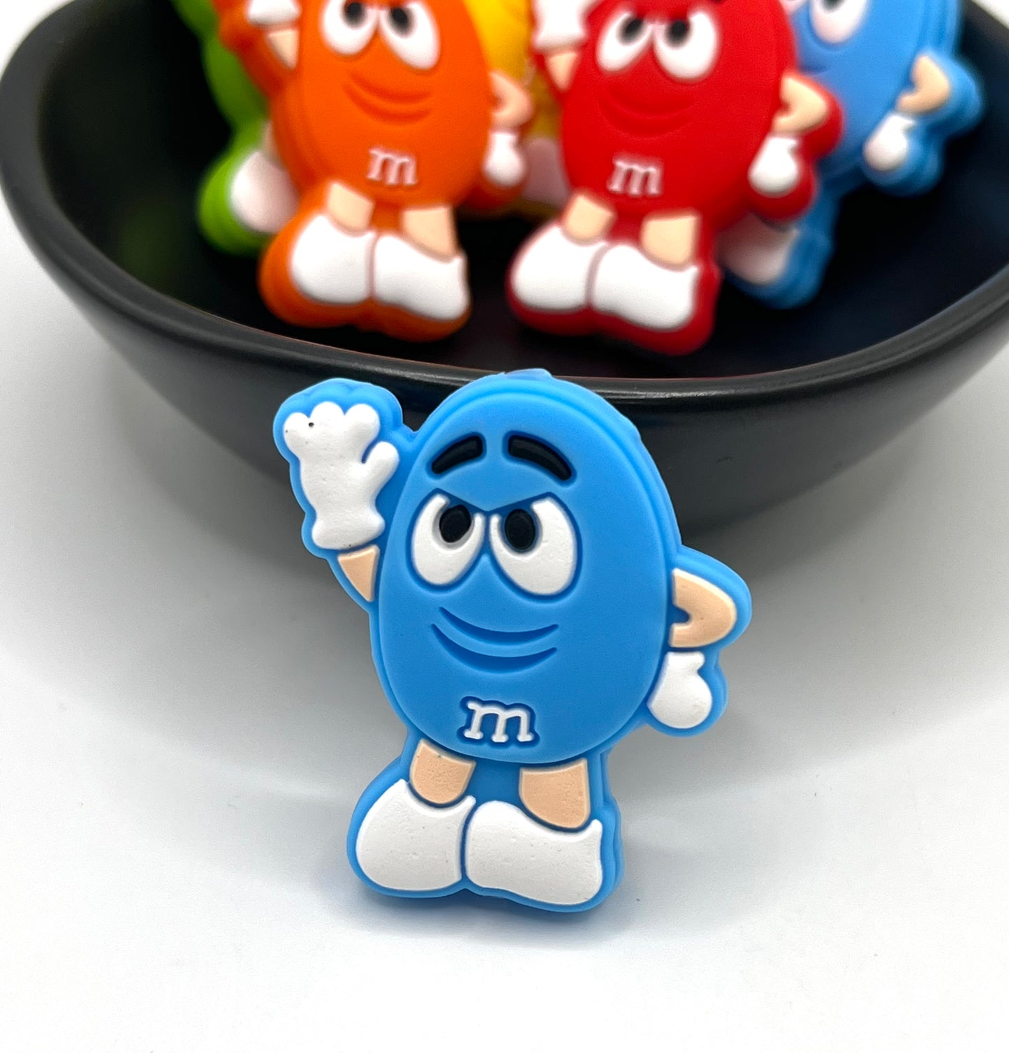 M & M Focal Bead