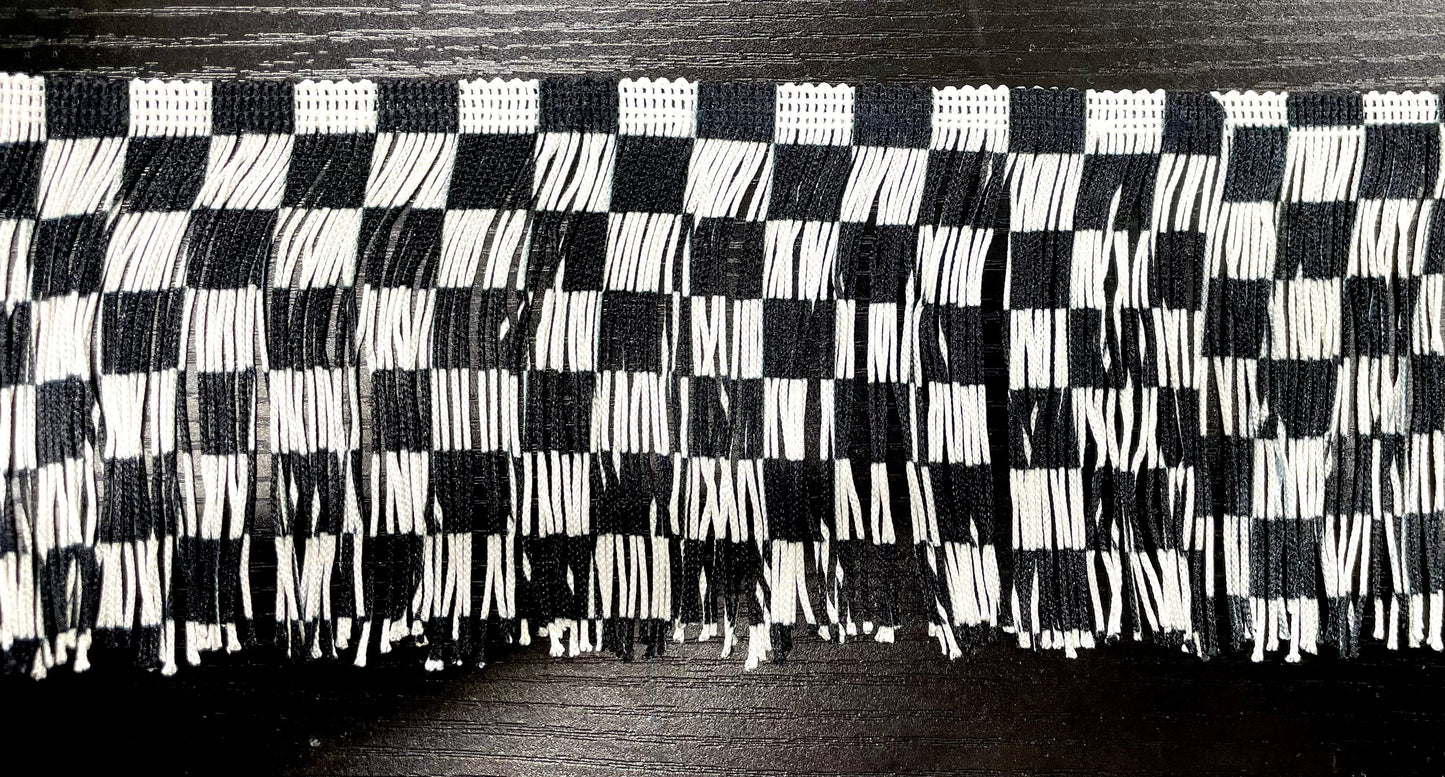 4” Fringe with Printed Designs