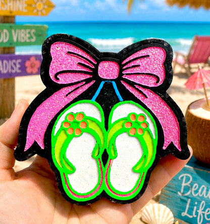 Flip Flop Cherries with Bow Mold