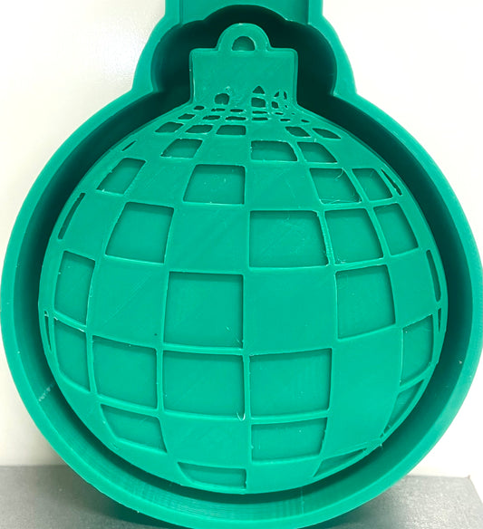 Disco Ball Ornament Mold