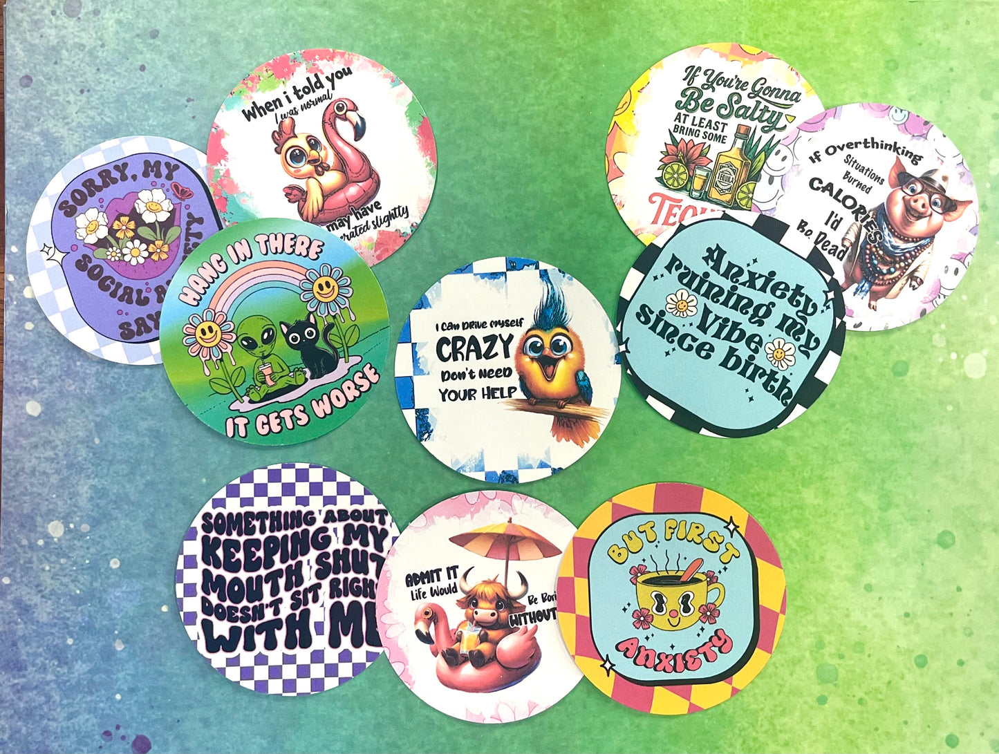 Round/Circle Cardstock - Ready To Ship