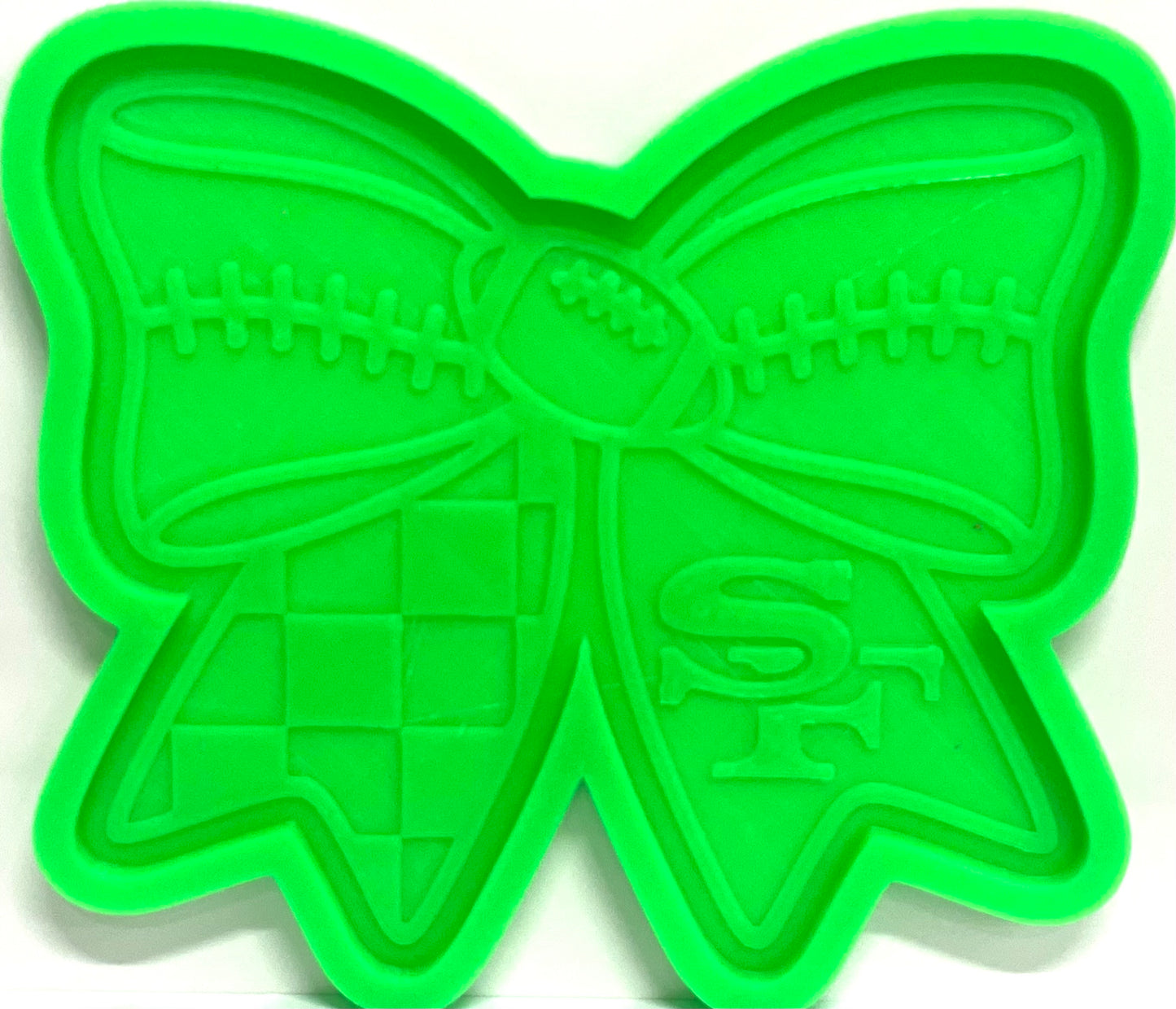 Football Sports Team Bow Mold
