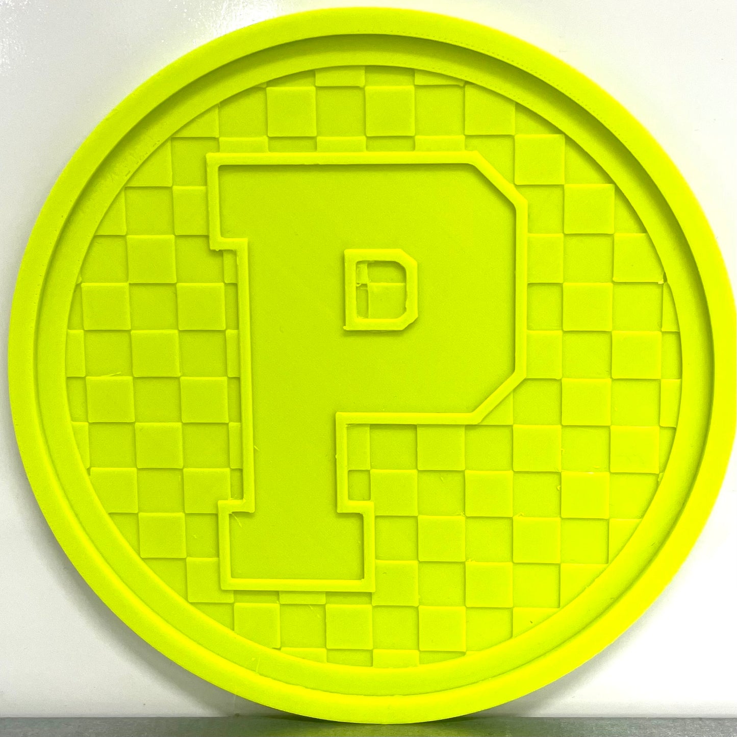 Checkered Alphabet Letters - Base & Insert Mold