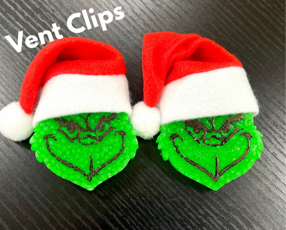 Christmas Hat Smiley Faces Vent Clip Molds