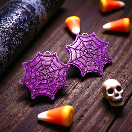 Halloween Spider Web Vent Clip Mold Set