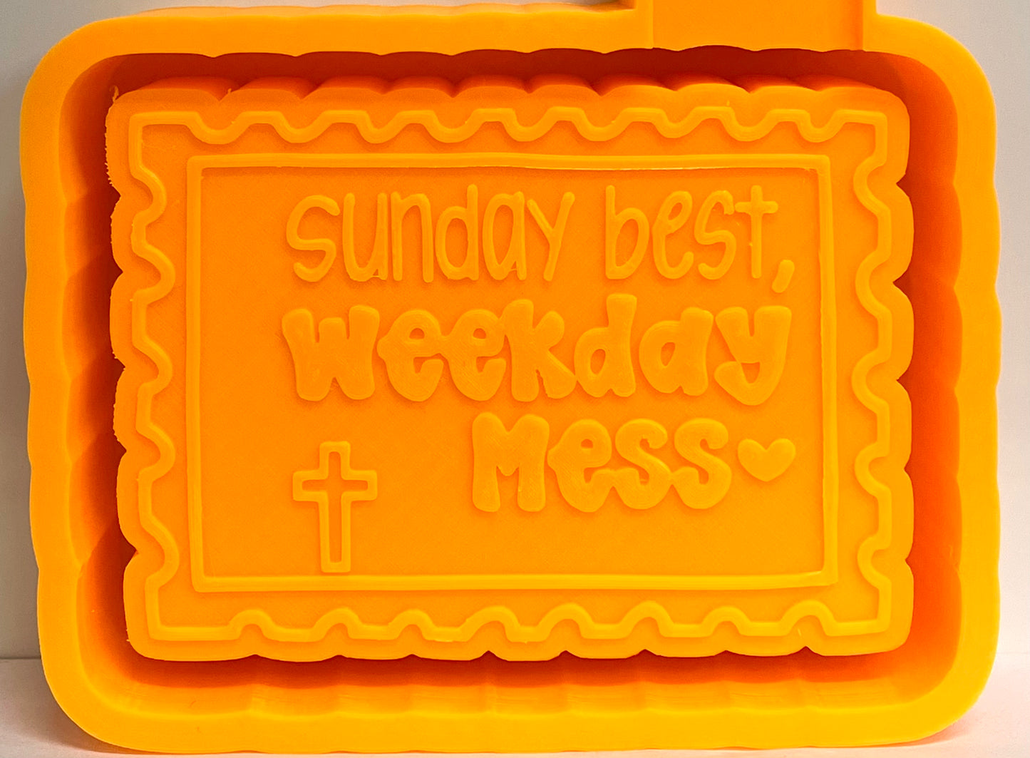 Sunday Best, Weekday Mess Mold