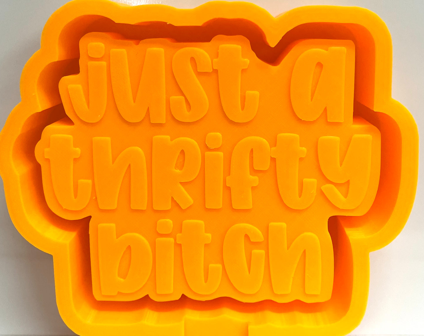Just A Thrifty Bitch Mold