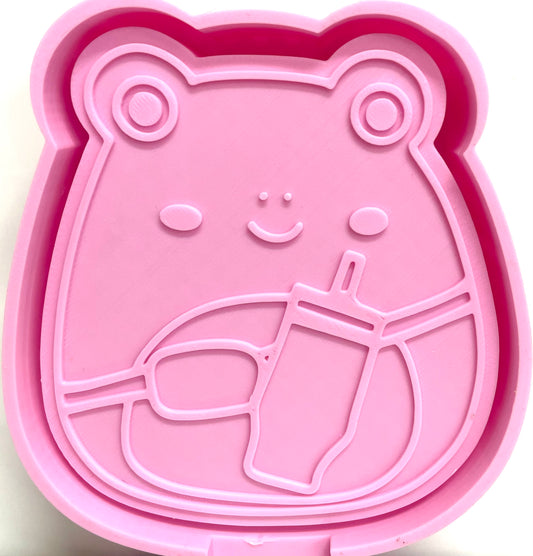 Boujee Squish Frog Mold