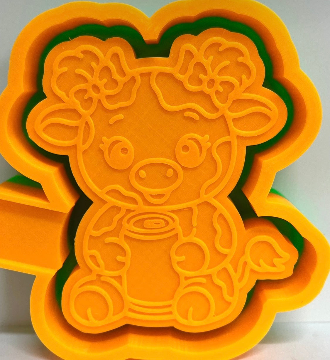 Cute Cow with Drink Mold