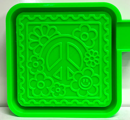 Groovy Peace Stamp Mold