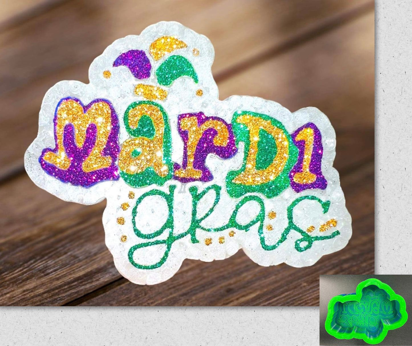 Mardi Gras Jester Hat Mold