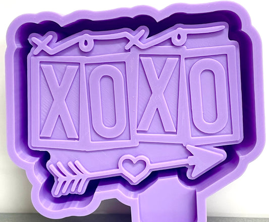 XOXO Arrow Valentine Mold