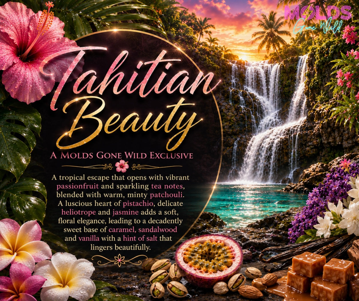 Tahitian Beauty Prescented Aroma Beads