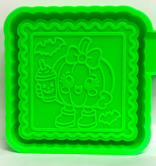 Pumpkin Guy Stamp Mold