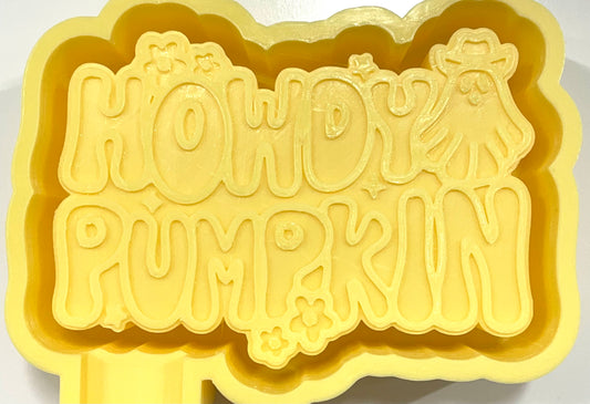 Howdy Pumpkin Mold