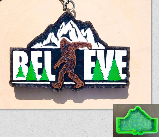 Bigfoot Believe Mold