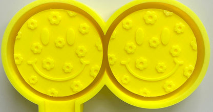 Flowery Smiley Face Mold