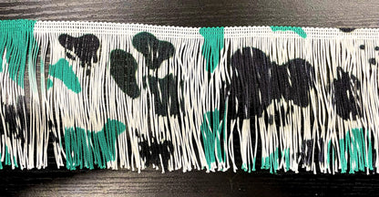 4” Fringe with Printed Designs