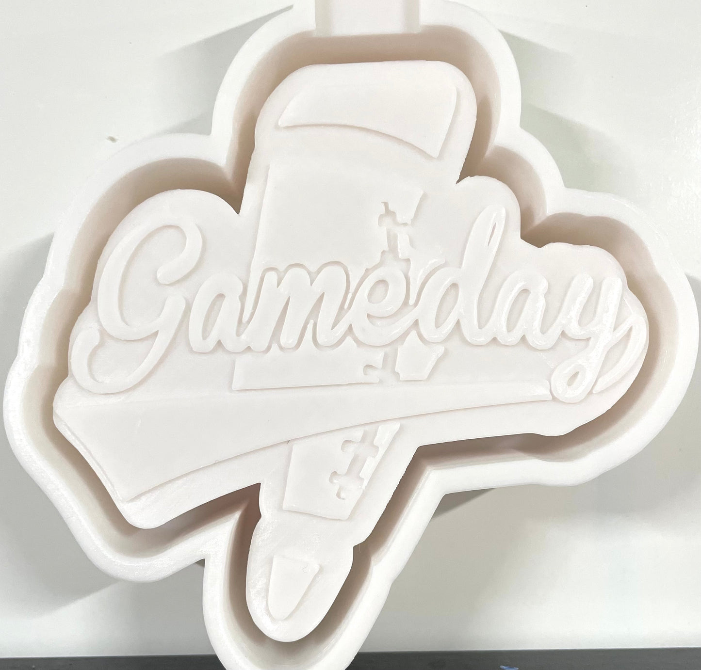 Game Day Football Lightening Bolt Mold