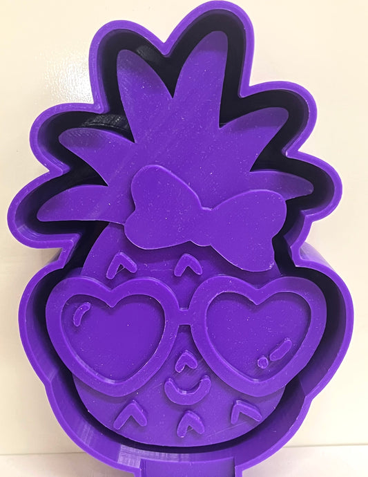 Cool Pineapple Girl Mold