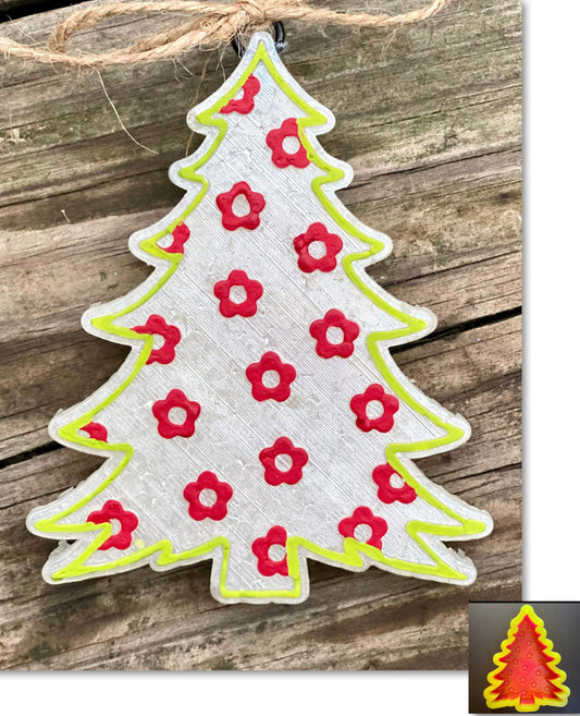 Flowery Christmas Tree Mold