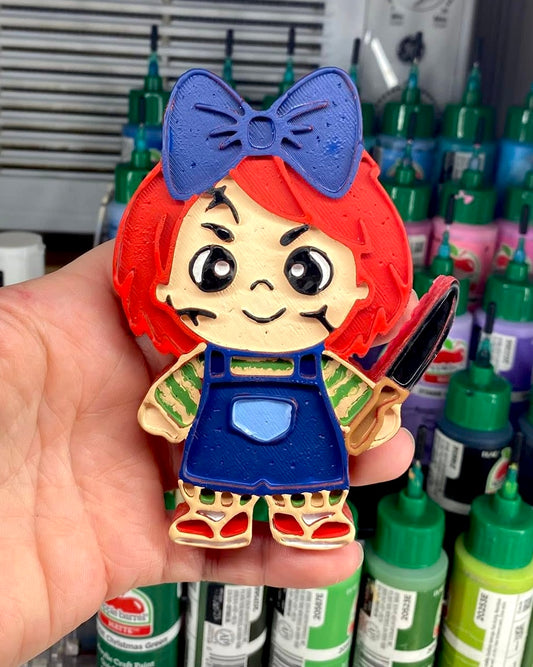 Baby Scary Girl Doll Mold