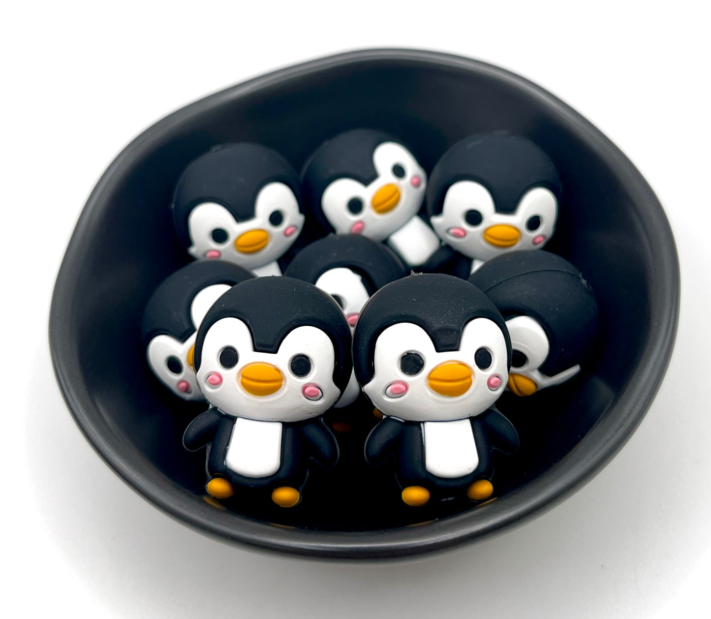 Cute Penguin Focal Bead