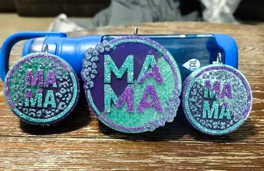 Mama Cheetah Circle & Mama Vent Clip Mold Set
