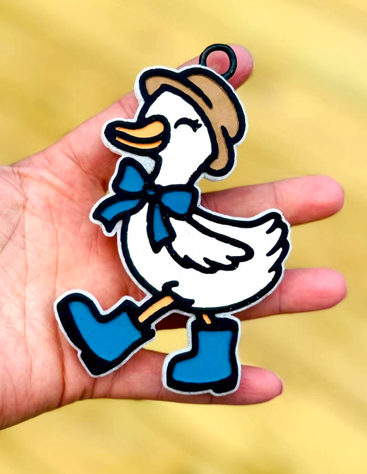 Silly Goose/Duck Wearing Boots Mold