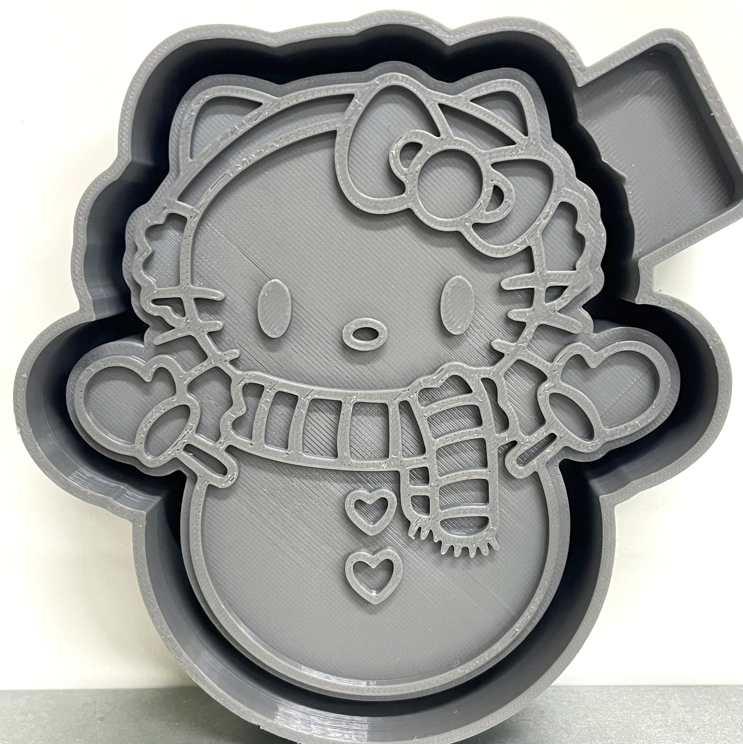 Bundled Up Kitty Mold