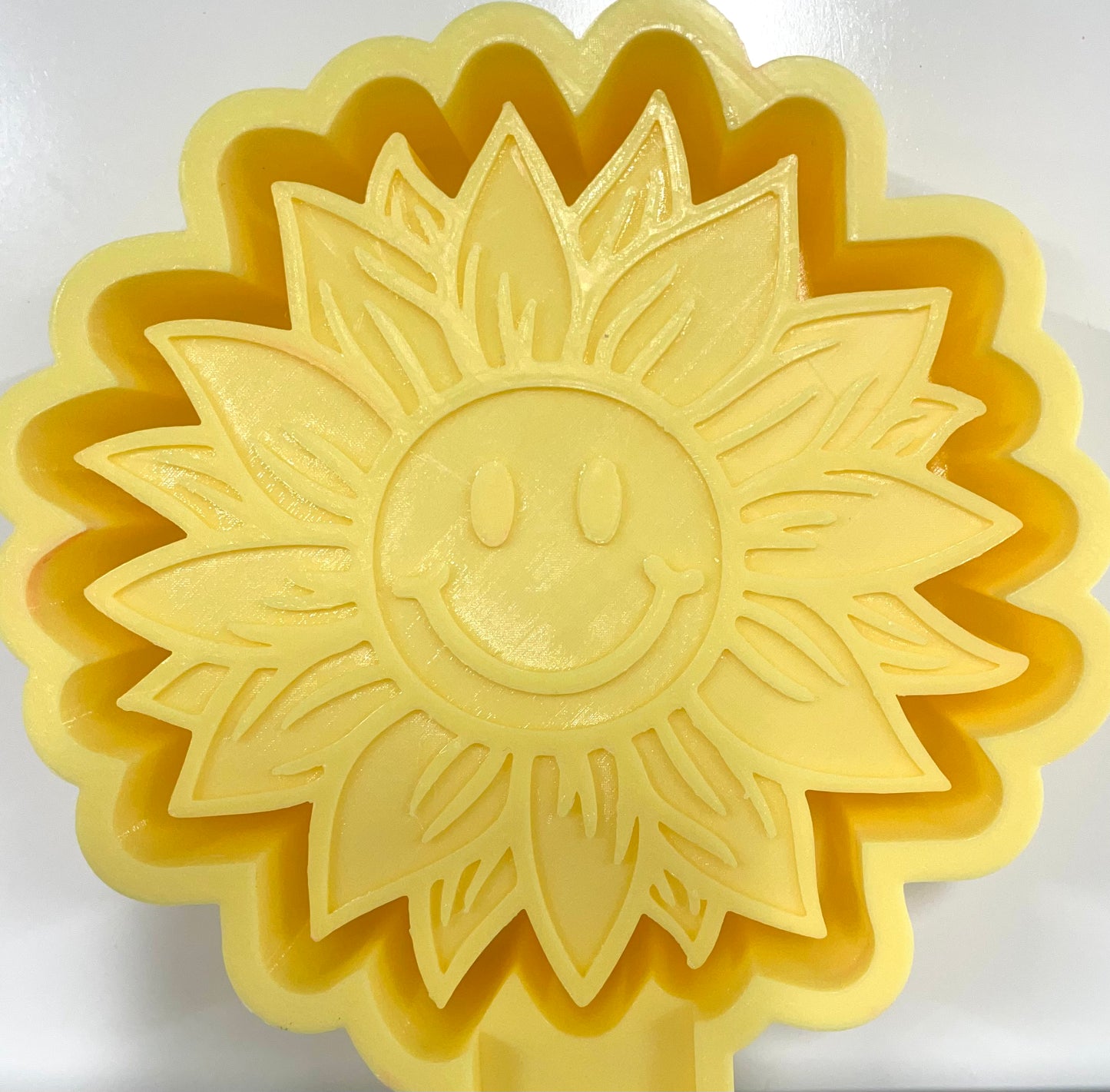 Happy Smiley Sunflower Mold