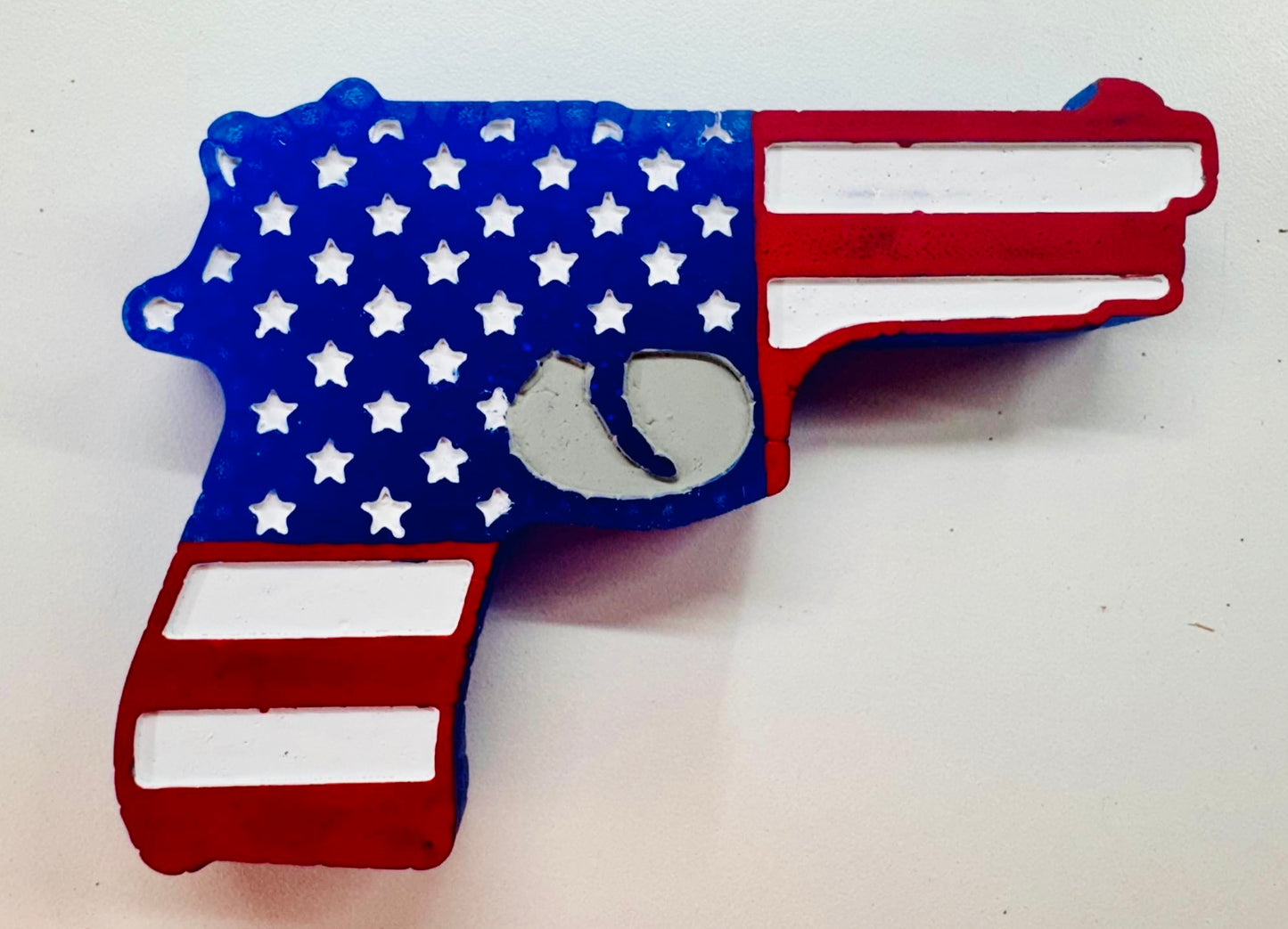 American Flag Hand Gun Mold