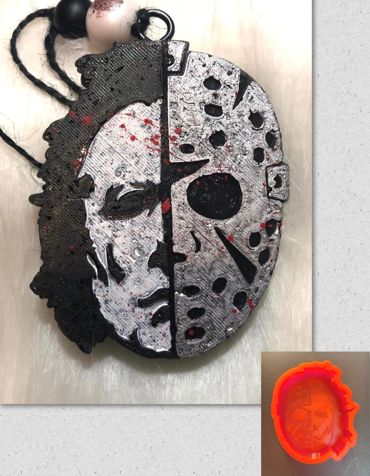 Double Horror Mask Mold