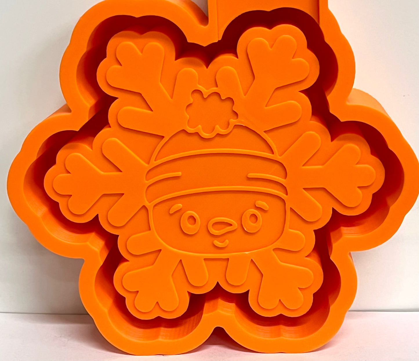 Snowman in Snowflake Mold