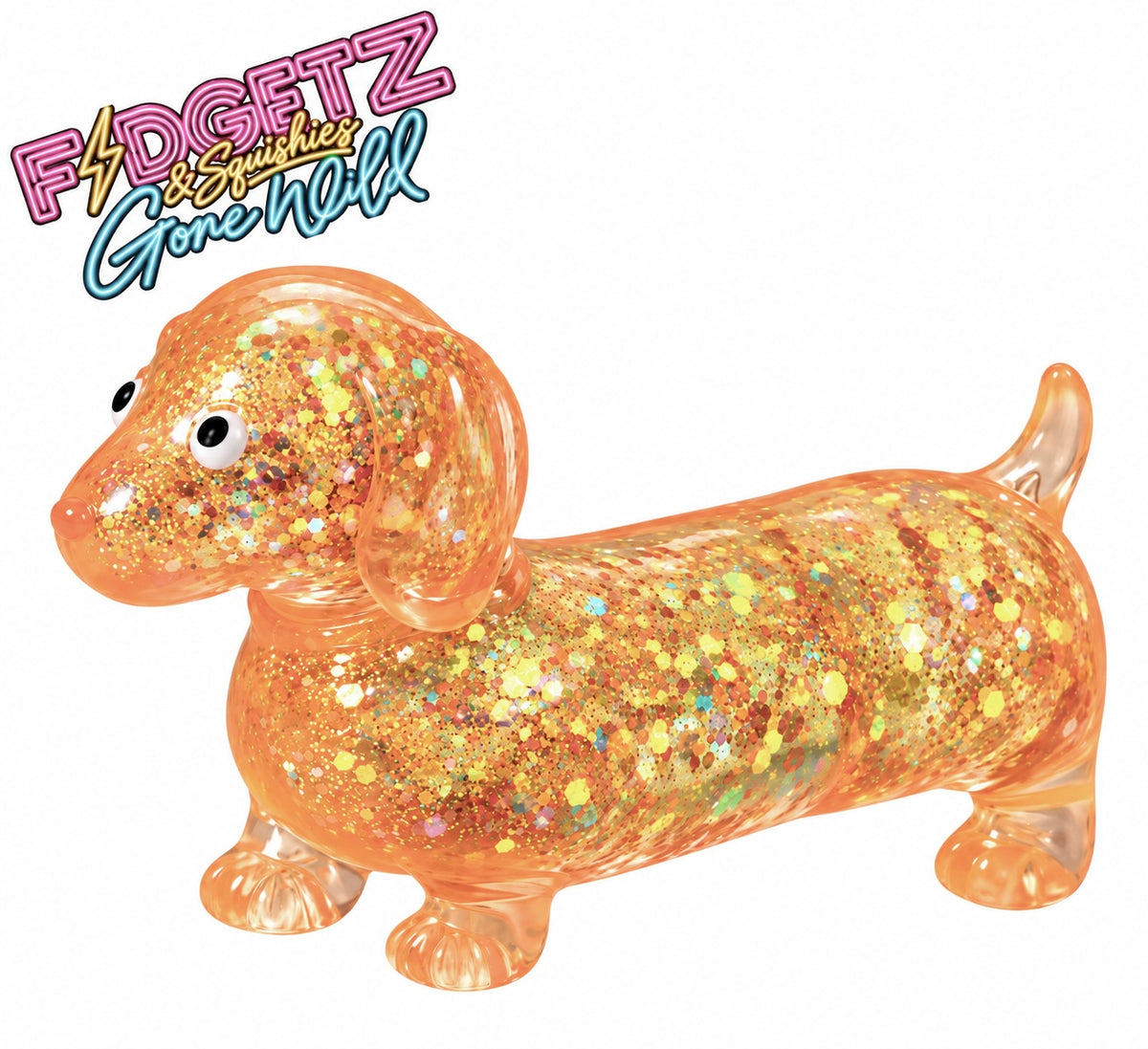 Gel Dachshund Weiner Dog Squishie