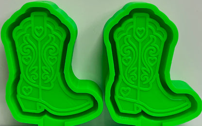Fancy Cowboy Boot Mold