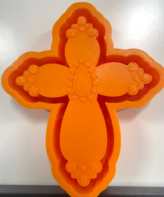 Squash Blossom Conch Cross Option 2 Mold