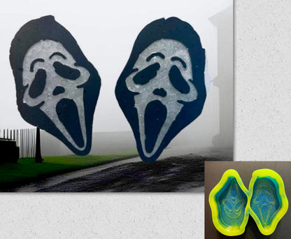 Scary Mask Mold & Vent Clip Mold Set