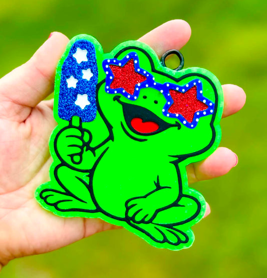 Fourth Of July Summer Frog Mold