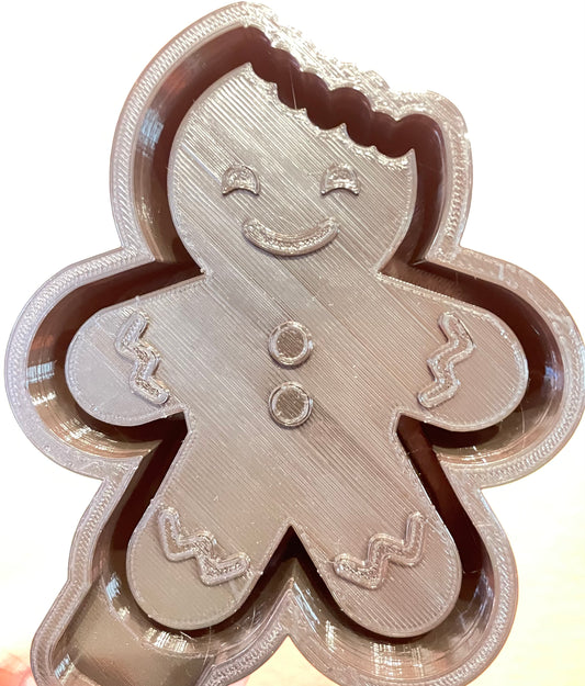 Bitten Gingerbread Man Mold