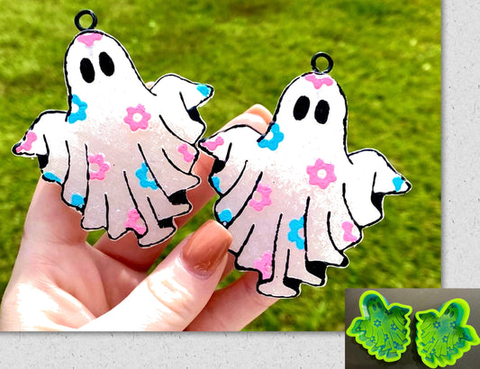 Flowery Ghost Vent Clip Molds