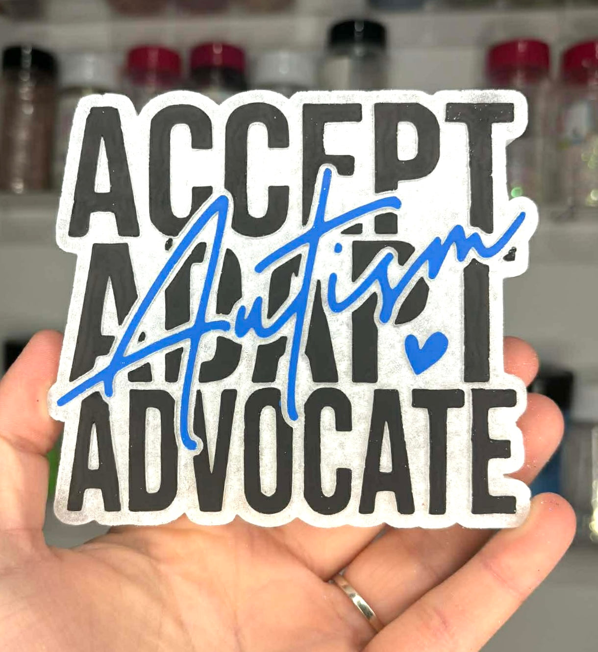 Accept Adapt Advocate Autism Mold