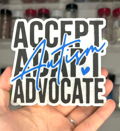 Accept Adapt Advocate Autism Mold