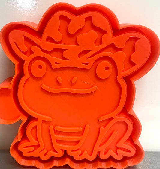 Cowboy Frog Mold