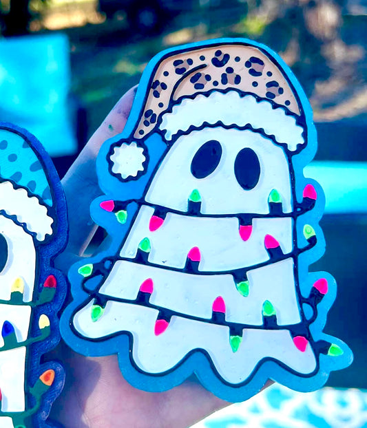 Christmas Light Ghost Mold