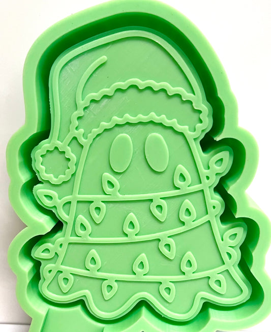 Christmas Light Ghost Mold