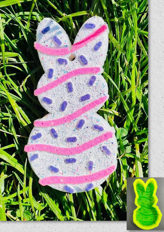 Easter Bunny Snack Cake w/ Sprinkles Mold