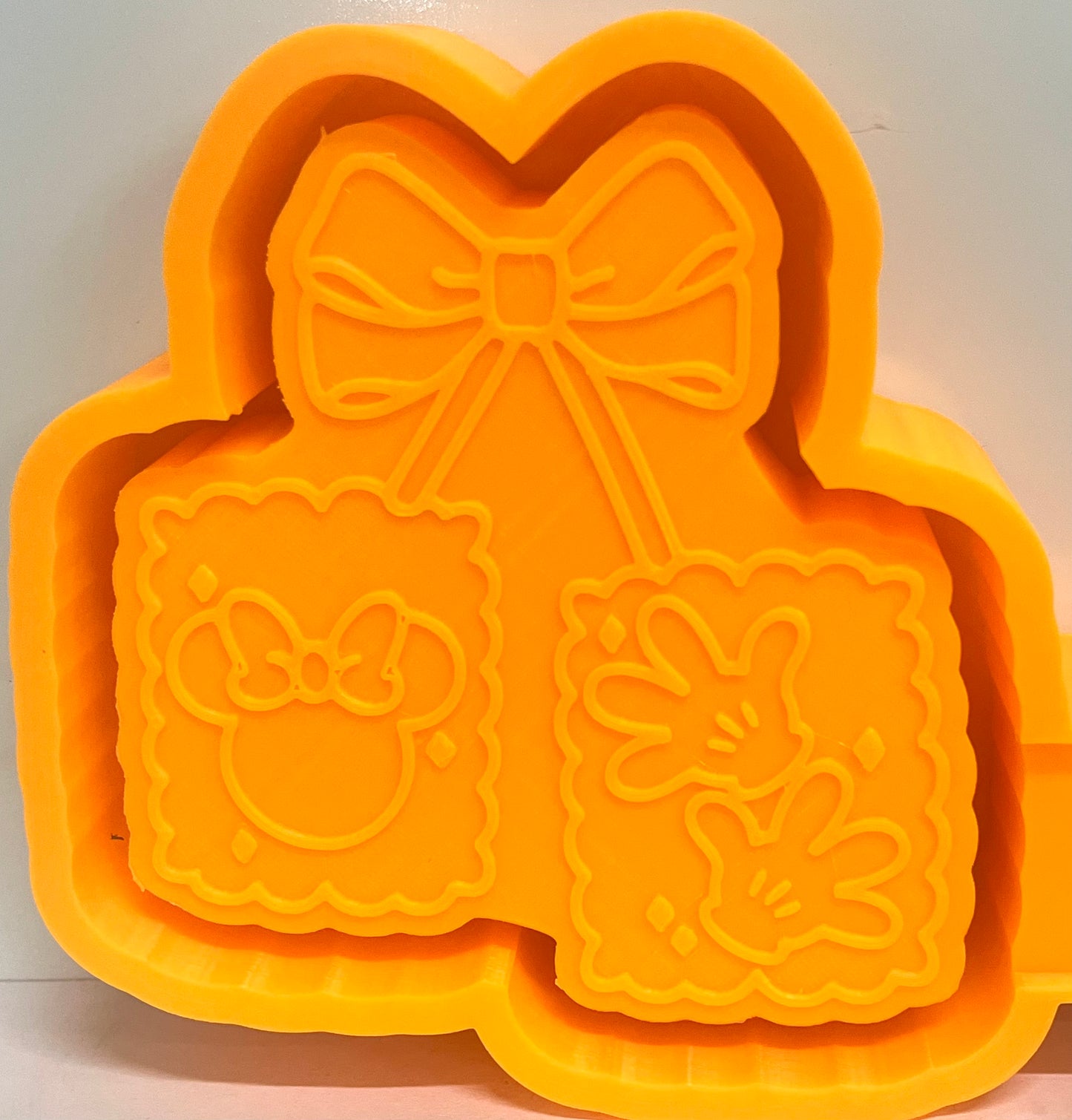 Mr & Mrs Mouse Stamp Cherries Mold
