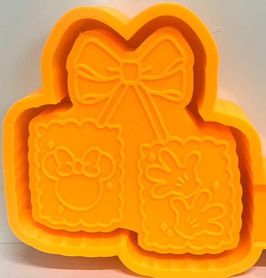 Mr & Mrs Mouse Stamp Cherries Mold