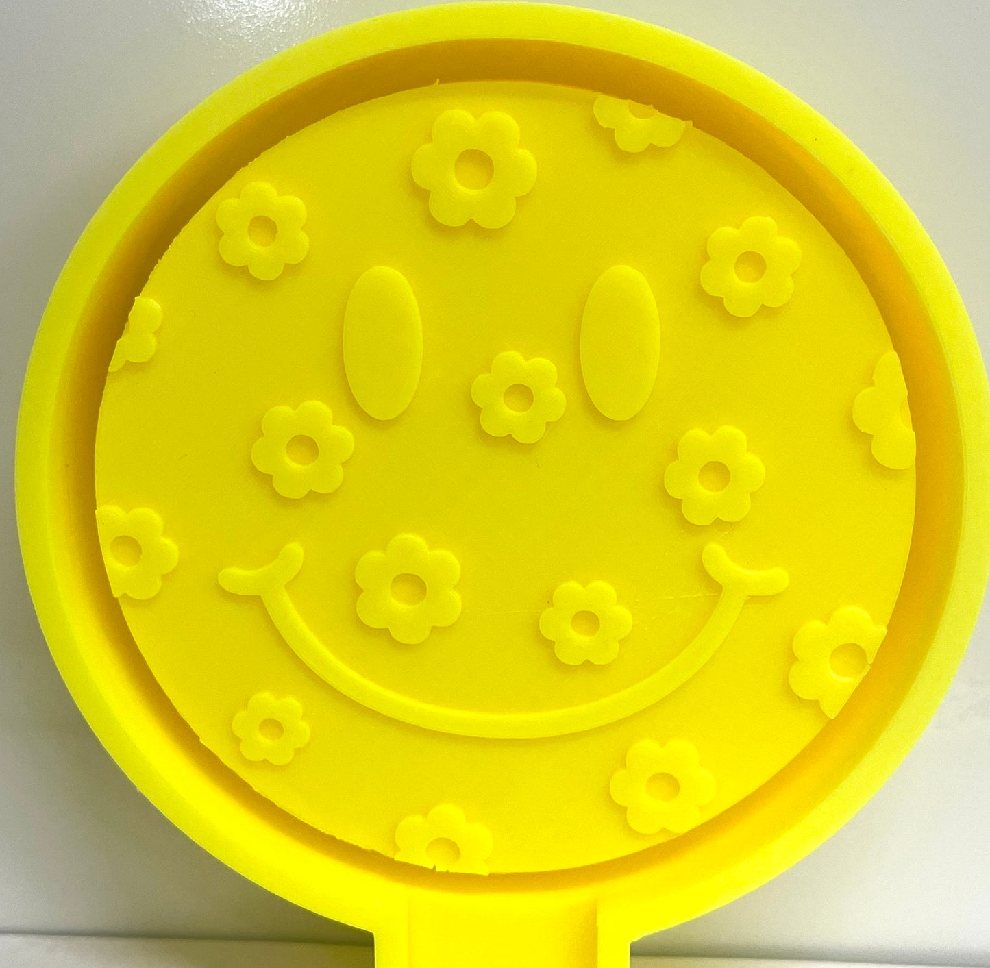 Flowery Smiley Face Mold